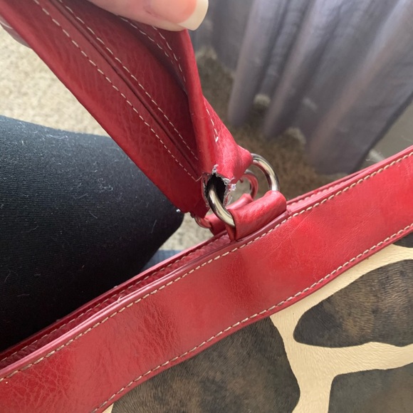 Dooney and Brooke giraffe print purse. - Picture 6 of 8